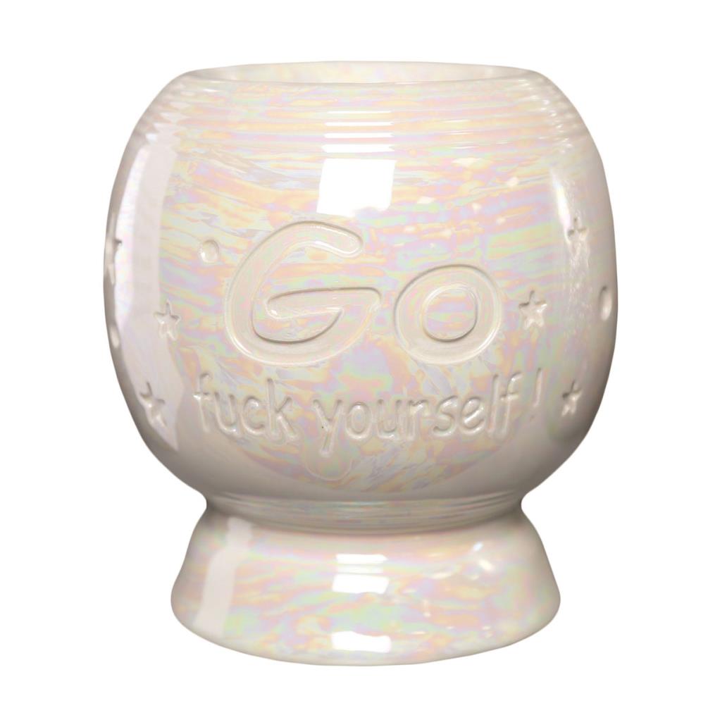 Aroma 'Go F**k Yourself' Electric Ceramic Wax Melt Warmer Extra Image 2